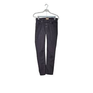 Paige Peg Skinny Gray Denim Jeans Womens Size 26
